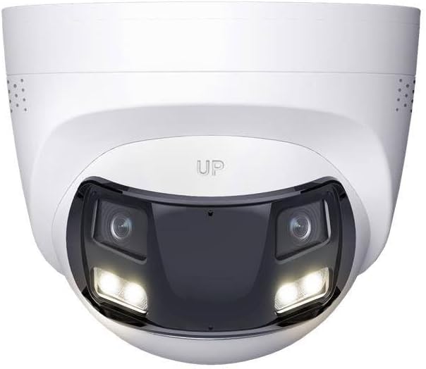 From HIKVISION security camera outdoor 8MP Smart Hybrid Light, 180° Wide Angle, LAN/PoE Wired, Outdoor Camera Surveillance, Motion Detector, Night Vision, SD Card Lock - Fixed Turret LAN/POE Fixed Turret Camera