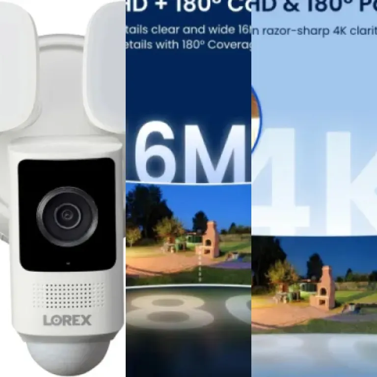 Ranking of the 3 best floodlight security cameras (September 2026)