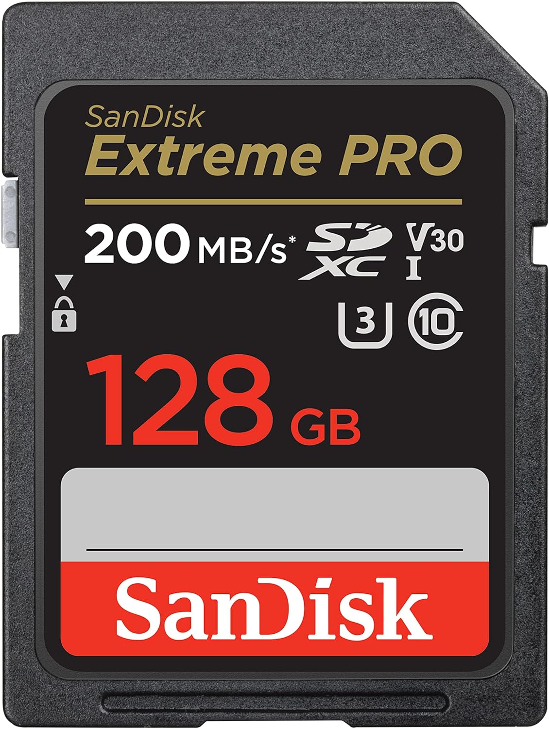128GB Extreme PRO SDXC UHS-I Memory Card - C10, U3, V30, 4K UHD, SD Card - SDSDXXD-128G-GN4IN 128GB Memory Card Only