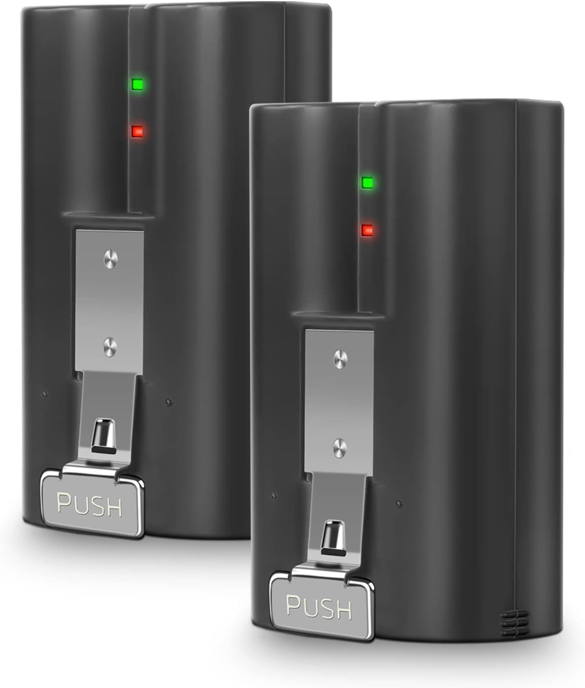 2Pack Replacement for Ring Battery Compatible with Ring-Doorbell-Camera 2/3/4/3plus, Stick Up Camera (2nd and 3rd Gen), Also for Spotlight Cam and Peephole Cam, Rechargeable 3.65V 6040mAh Battery