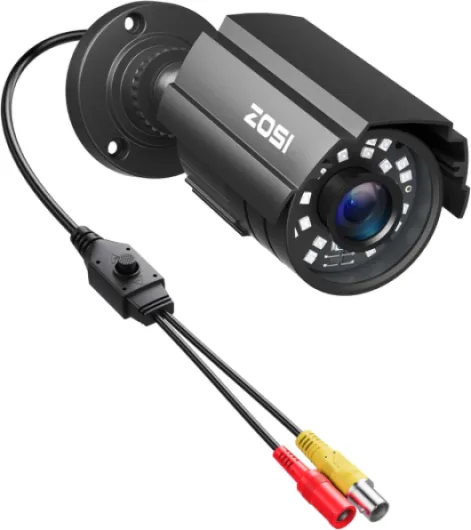 1080P CCTV Camera Outdoor Indoor Hybrid 4 in 1 HD TVI/CVI/AHD/CVBS Home Security Cameras System,Night Vision,Waterproof Metal Housing Bullet Cam For 960H,720P,1080P,5MP,4K analog Surveillance DVR Wired-1Cam