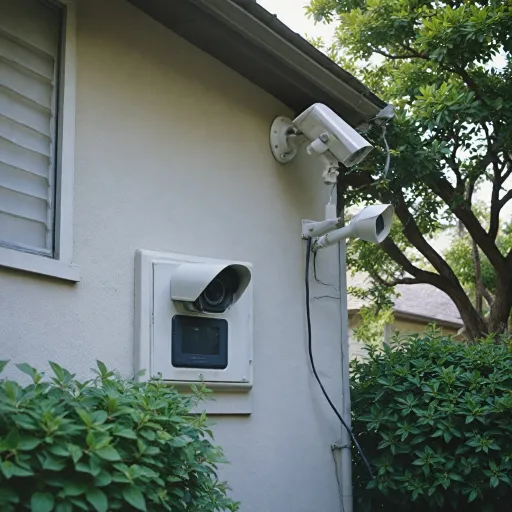 How to safely wire outdoor security cameras for your home