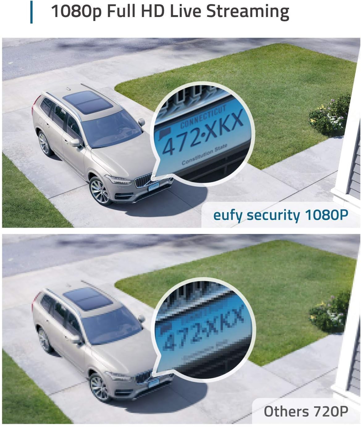 EufyCam 2C Security Camera Outdoor, Home Security Camera Systems, 180-Day Battery Life, HD 1080p, IP67 Weatherproof, Night Vision, 3-Cam Kit, No Monthly Fee 2C 3-Cam Kit