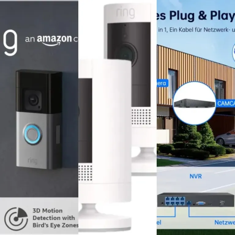 Ranking of the 5 best security cameras with color night vision (2026)