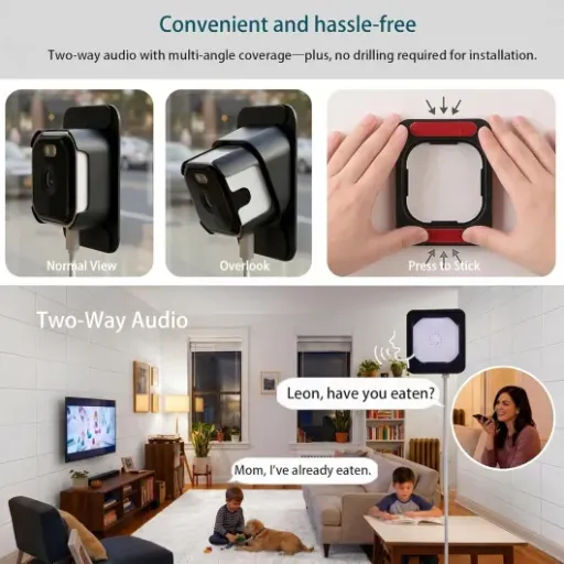 Dongchen 3MP 2K Window Camera Review: a simple renter‑friendly way to watch outside (if you’re patient with setup)